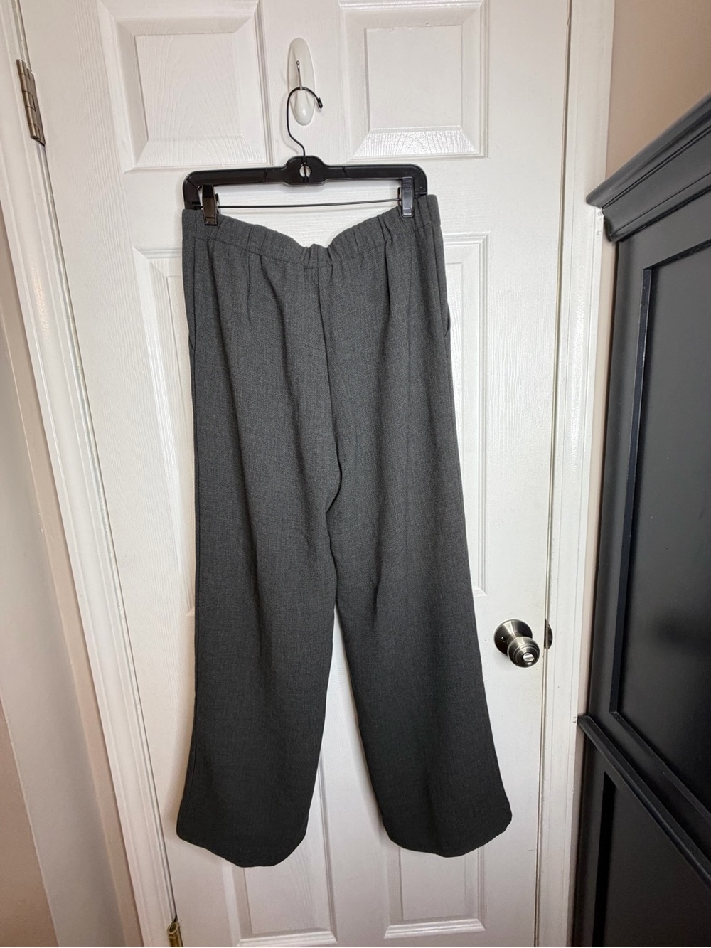 NWT J Jill purejill Women’s Small Gray Pull-On Wide Leg Pant Elastic Waist S - Picture 12 of 13